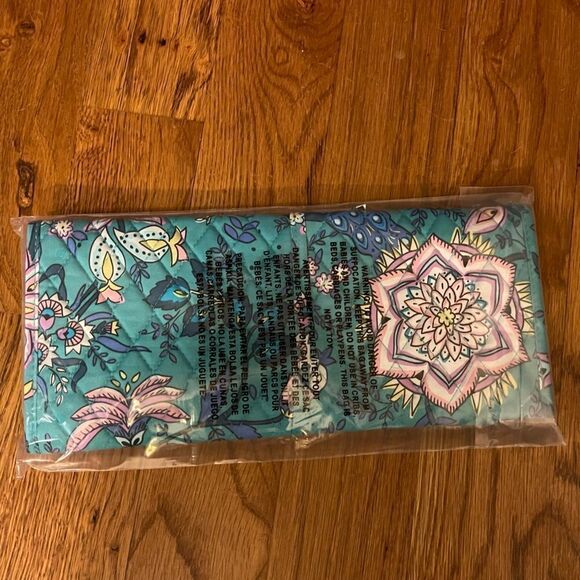 Vera Bradley Factory Style Curling and Flat Iron Cover Peacock Garden NWT - Picture 4 of 4